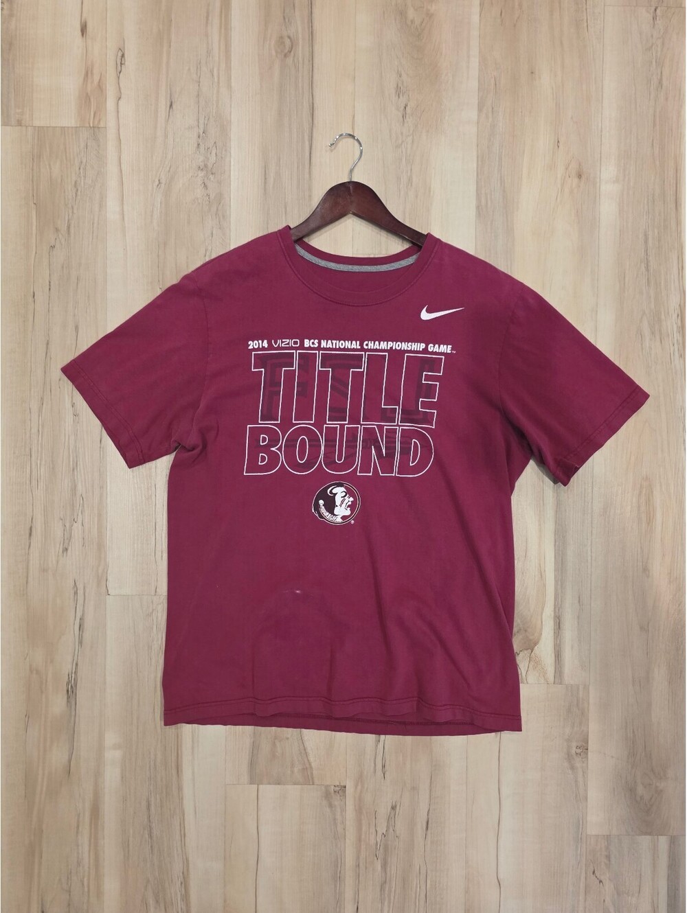 Nike 2014 Vizio BCS National Championship Game Title Bound T-Shirt Large